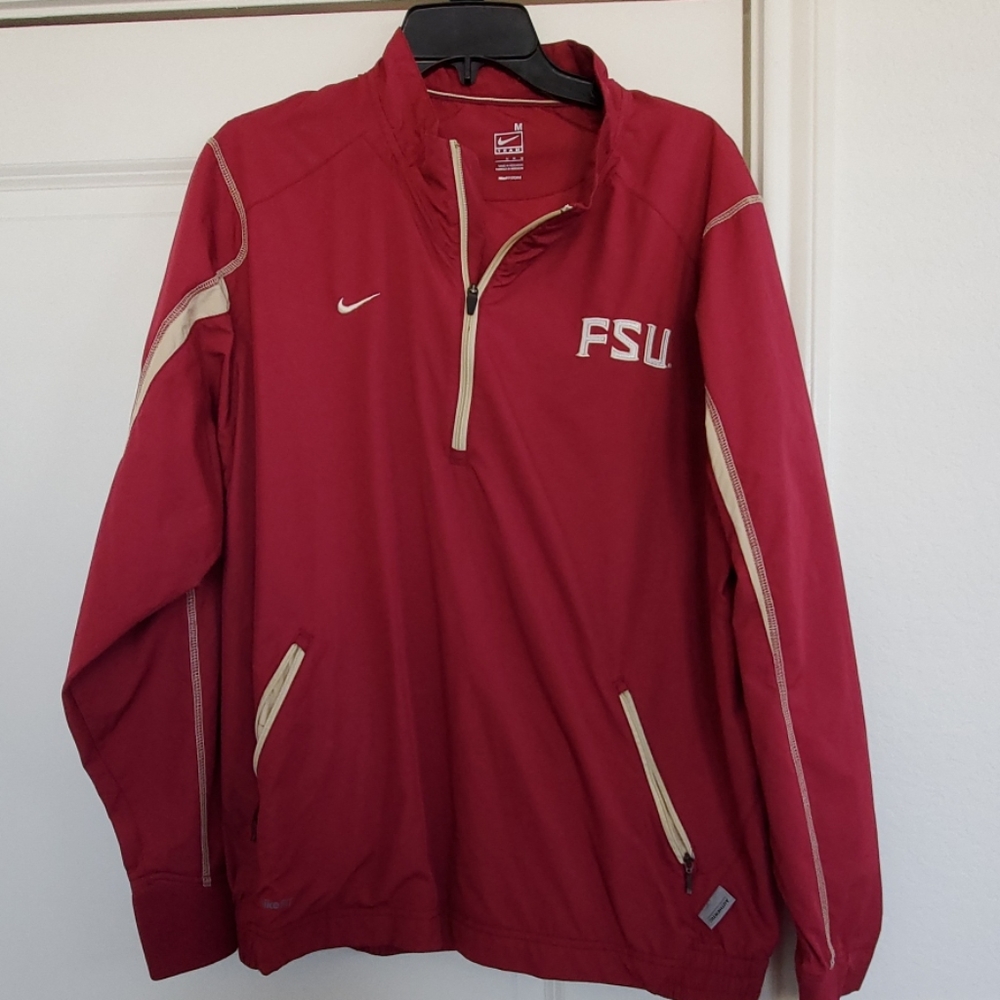 Nike storm fit 1/4 zip pullover Florida st size M